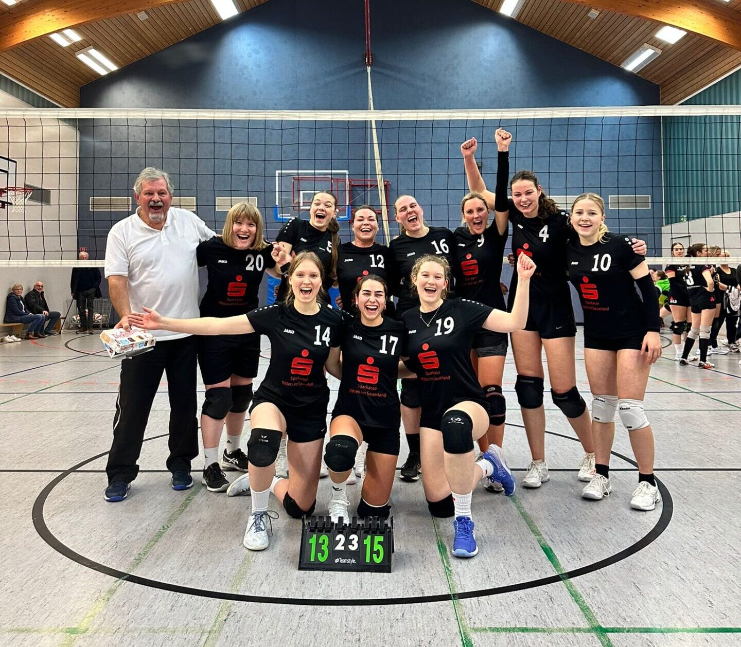 Siegreicher Tag bei den Volleyballdamen